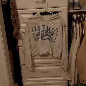 white jordache hoodie